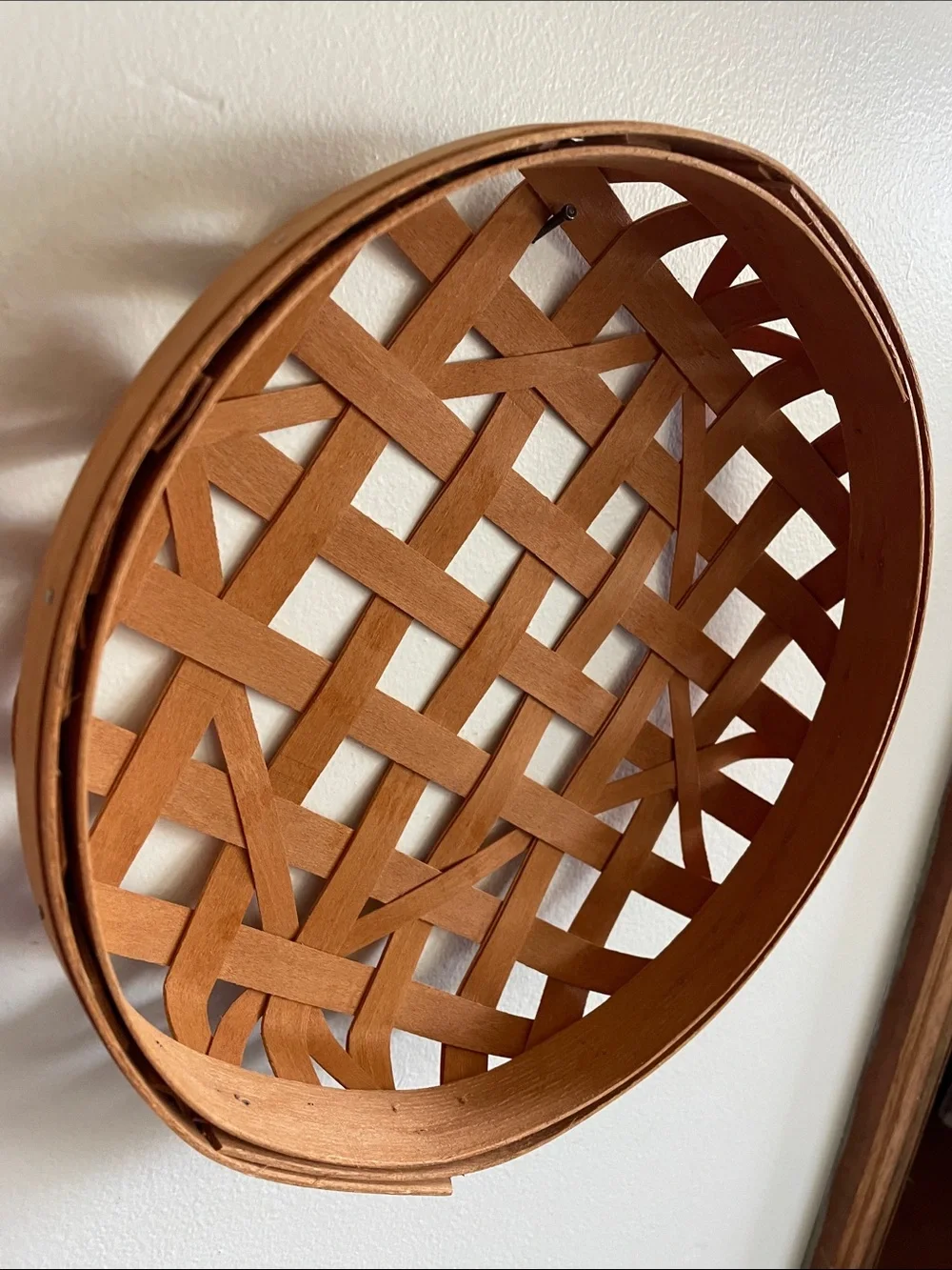 THE WORKSHOPS OF GERALD HENN Woven Round Open Weave Tan 10